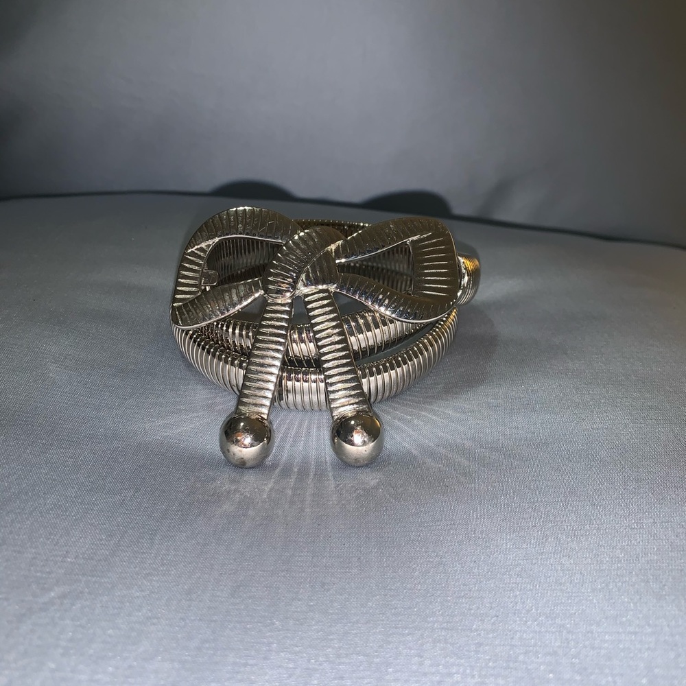 Betsy Johnson elastics silver belt!